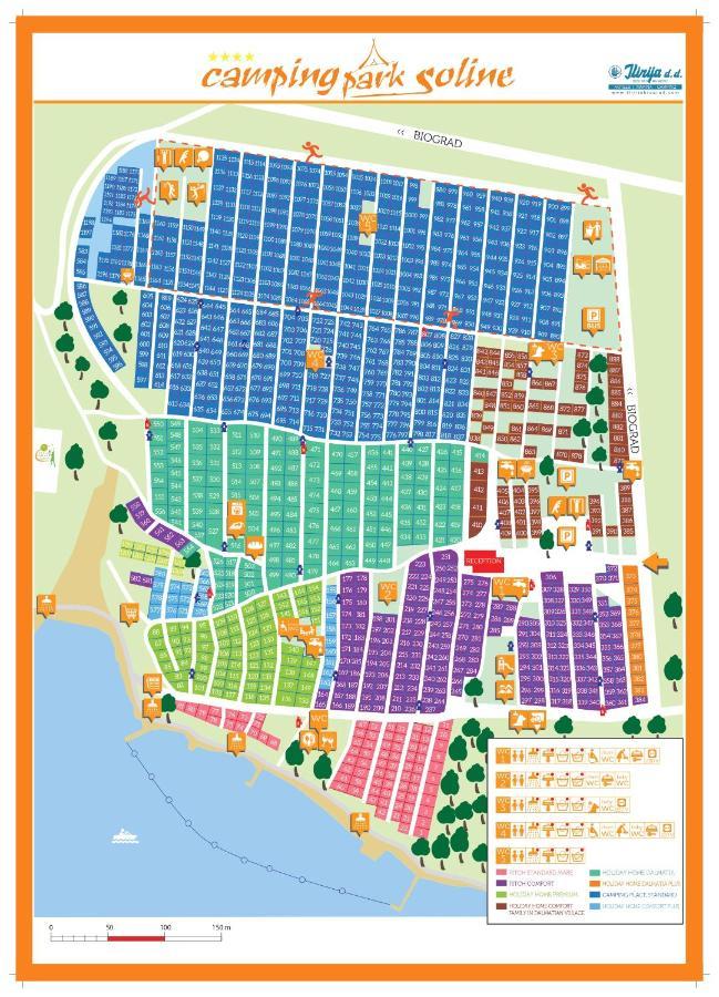 Mobile Home Cube, 3 Bedrooms, Free Parking, Wifi Biograd Na Moru Esterno foto